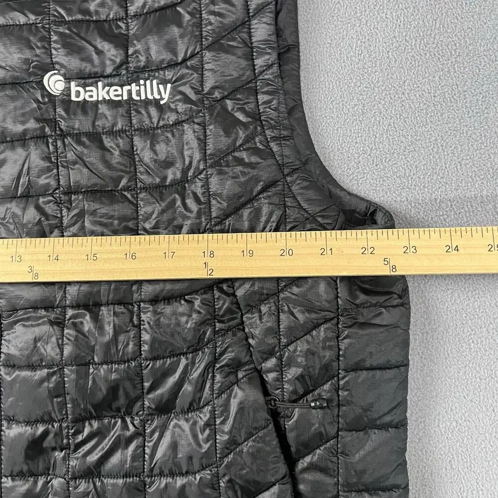 The North Face Vest Mens Large Black ThermoBall Eco Full Zip Puffer Outdoor